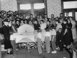 Dunya (nee Makaroff) - Nikolai Ns widow - Funeral Veregin Dunya - Nikolai Ns widow - Funeral Veregin