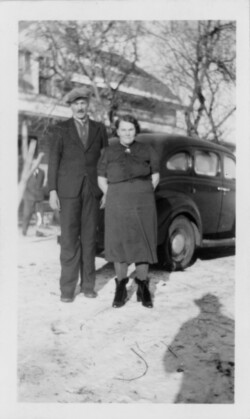 John N Chernoff and 2nd Wife Polly Barisoff Khutor Jan 20, 1940 John and Polly