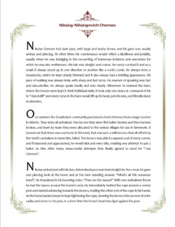 Article printed about Nikolai N. Chernoff in the USCC Doukhobor Iskra magazine from Castlegar. Courtesy of Merv Malish.