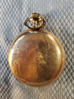 This Gold watch was a gift given to Nikolai N. Chernoff by P. V. Verigin. Gold watch given to Nikolai by P. V. Verigin