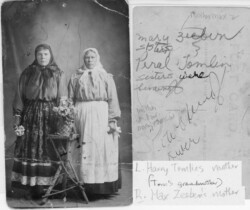 Pearl Semenoff Tomlin b. 1892 d. 1951, Mary Semenoff Zeeben, sisters to Hanyia Nikoevna Semenoff b. 1883 d. 1933 - wife to John N. Chernoff Semenoff Sisters
