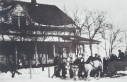 P. P. Verigin visit at Khutor in late 1920s P. P. Verigin visit at Khutor in late 1920s