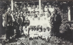 Paul Birukov, Tolstoy's private secretary with Children at Khutor Paul Birukovwith the children at Khutor